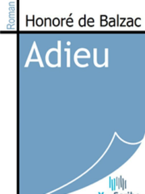 Title details for Adieu by Honoré de Balzac - Available